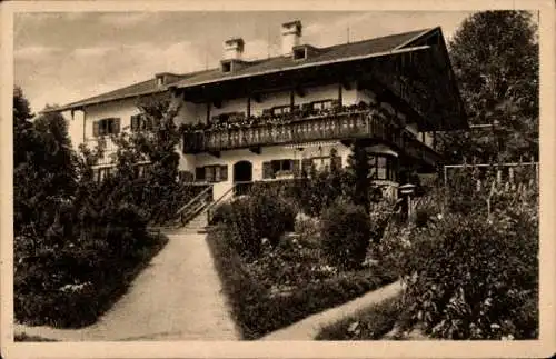 Ak Rottach Egern am Tegernsee Oberbayern, Landhaus Ludwig Thoma