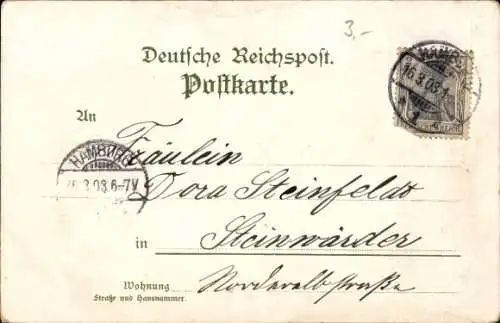 Litho Liebespaar fährt Rad, Fahrräder, Ausflug