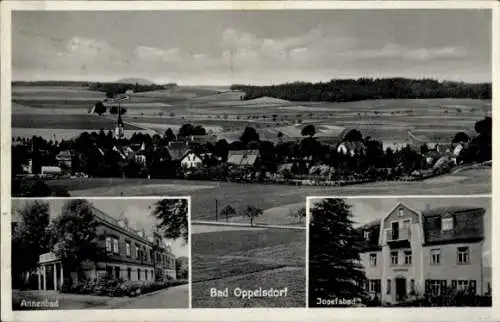 Ak Bogatynia Bad Oppelsdorf Schlesien, Annenbad, Josefsbad