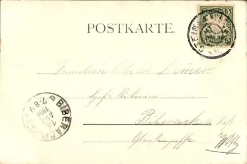 Ak Stein bei Nürnberg Mittelfranken, Untere Stadt