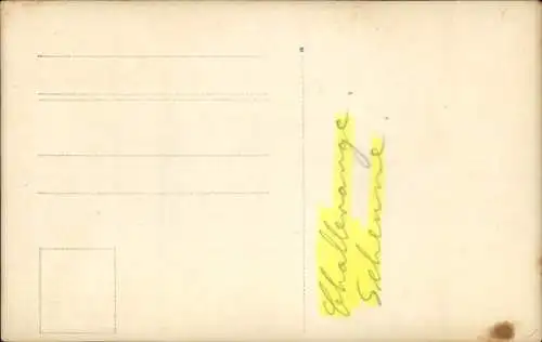 Foto Ak Challerange Ardennes, Zerstörte Scheune