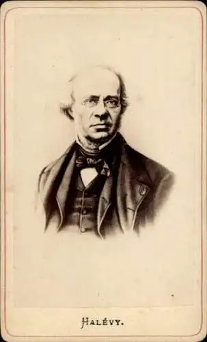 CdV Komponist Fromental Halévy, Portrait