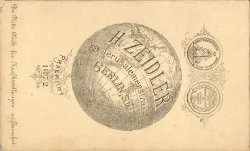 CdV Berlin, Portrait einer Frau