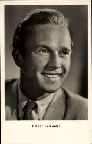 Ak Schauspieler Horst Naumann, Portrait
