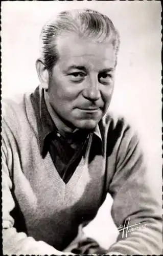 Ak Schauspieler Jean Gabin, Portrait