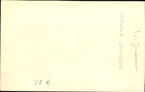 Ak Schauspieler Walter Janssen, Portrait, Autogramm
