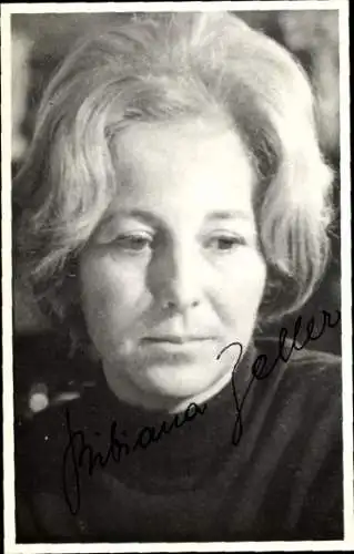 Ak Schauspielerin Bibiana Zeller, Portrait, Autogramm