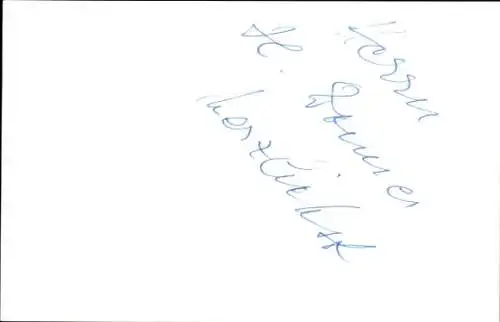 Ak Schauspielerin Loni Heuser, Portrait, Autogramm