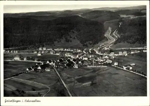 Ak Gauselfingen Burladingen in der Schwäbischen Alb, Fliegeraufnahme