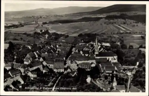 Ak Schömberg Zollernalbkreis, Fliegeraufnahme