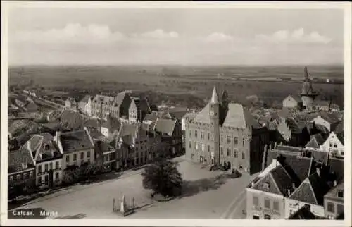 Ak Kalkar NRW, Markt, Rathaus