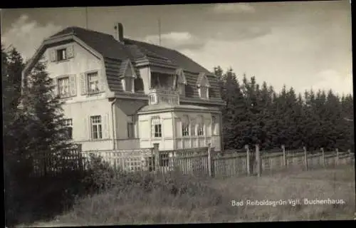 Ak Bad Reiboldsgrün Auerbach im Vogtland, Buchenhaus