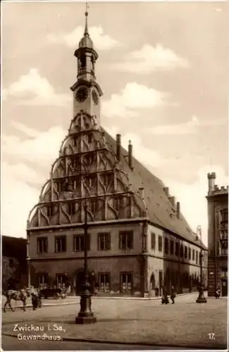 Ak Zwickau in Sachsen, Gewandhaus