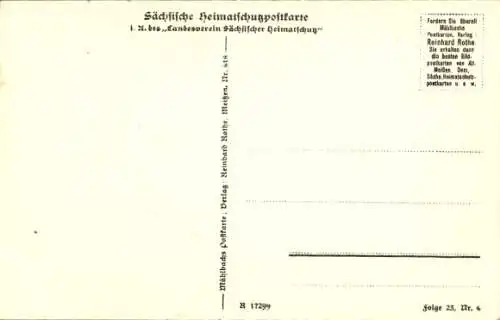 Ak Alt Meißen, Alter Hof an der Freiheit, Kinder