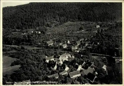 Ak Hopfau Neunthausen Sulz am Neckar, Fliegeraufnahme