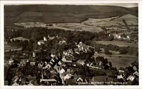 Ak Steinbach Michelstadt im Odenwald, Fliegeraufnahme