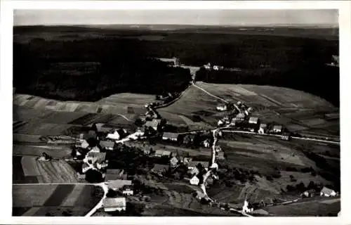 Ak Besenfeld Seewald im Schwarzwald, Fliegeraufnahme