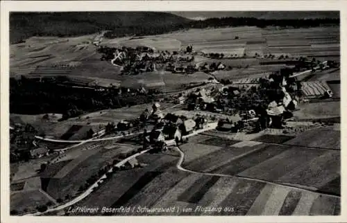 Ak Besenfeld Seewald im Schwarzwald, Fliegeraufnahme