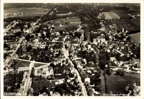 Ak Fürstenfeldbruck in Oberbayern, Fliegeraufnahme