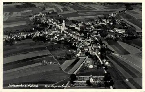 Ak Inchenhofen in Schwaben, Fliegeraufnahme