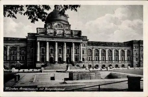 Ak München, Armeemuseum, Kriegerdenkmal