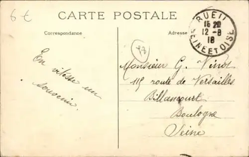 Ak Saint Germain en Laye Yvelines, La Terrasse