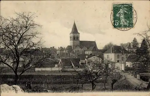 Ak Bengy sur Craon Cher, Panorama, Kirche