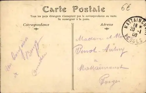 Ak Bengy sur Craon Cher, Panorama, Kirche