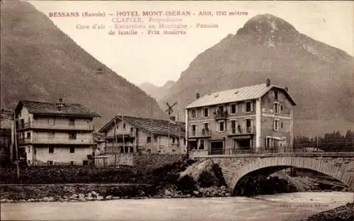 Ak Bessans Savoie, Hotel Mont-Iseran, Clapier