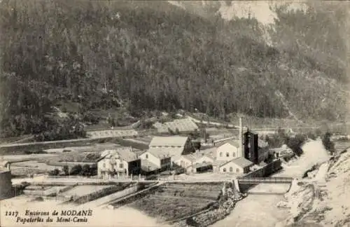 Ak Modane Savoie, Papeteries du Mont-Cenis