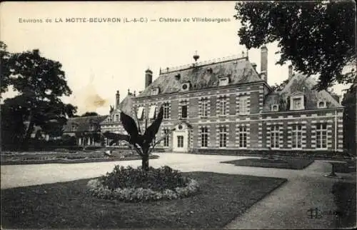 Ak Lamotte Beuvron Loir et Cher, Chateau de Billebourgeon
