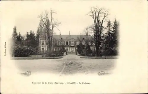 Ak Chaon Loir et Cher, Schloss