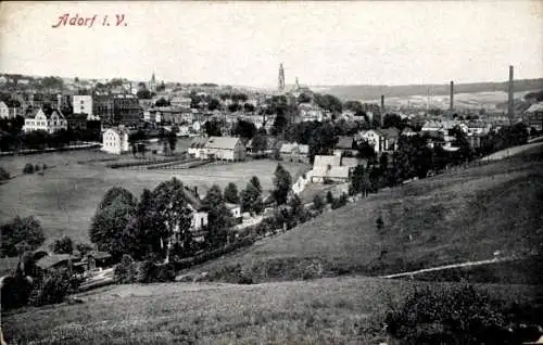 Ak Adorf im Vogtland, Gesamtansicht