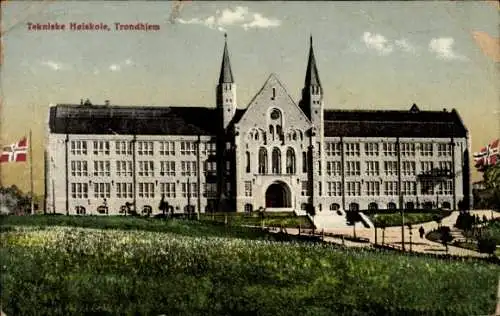 Ak Trondhjem Trondheim Norwegen, Tekniske Hoiskole