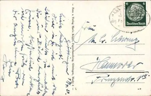 Ak Göttingen in Niedersachsen, Auditorium