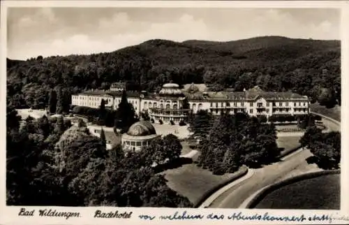 Ak Bad Wildungen in Hessen, Badehotel