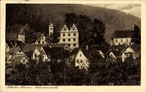 Ak Hirsau Calw in Baden Württemberg, Blick auf den Ort, Kirche, Häuser