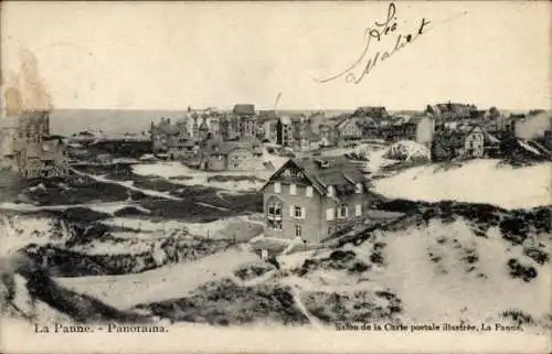 Ak La Panne De Panne Westflandern, Panorama