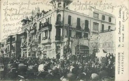 Ak Thessaloniki Saloniki Griechenland, The Grand Hotel Splendid