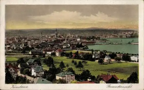 Ak Konstanz am Bodensee, Gesamtansicht der Stadt