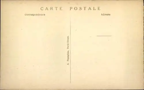 Ak Paris, Internationale Ausstellung für dekorative Kunst 1925, Peristyl des Cour des Métiers