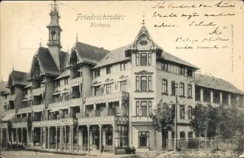 Ak Friedrichroda im Thüringer Wald, Kurhaus