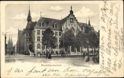 Ak Köln am Rhein, Handelshochschule