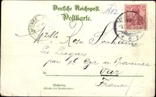 Ak Düsseldorf am Rhein, Schwanenspiegel, Fischerhaus