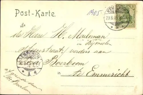 Ak Kevelaer am Niederrhein, Kirche, Marienerscheinung