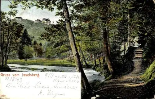 Ak Brotterode in Thüringen, Großer Inselsberg