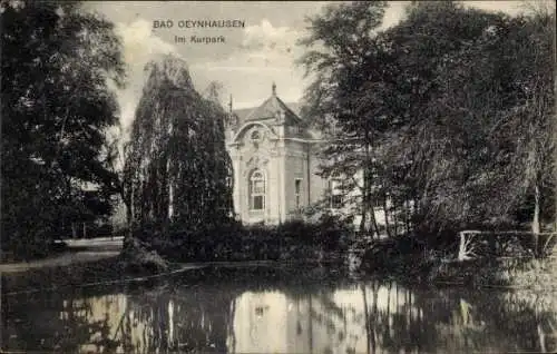 Ak Bad Oeynhausen in Westfalen, Kurpark