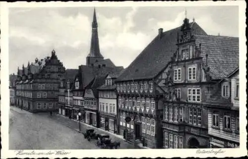 Ak Hameln an der Weser Niedersachsen, Osterstraße