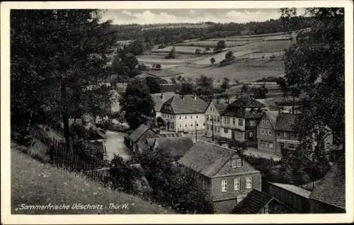 Ak Döschnitz in Thüringen, Gasthaus zur Weißen Sorbitz, Fremdenheim Höfer