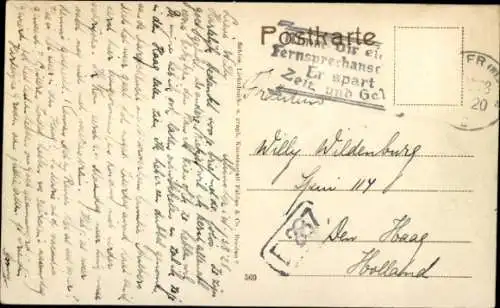 Ak Münster in Westfalen, Landeshaus